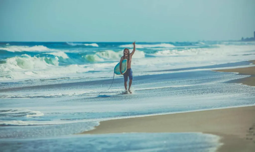 Melbourne Beach surfer
